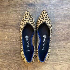 Rothy’s The Point Leopard print